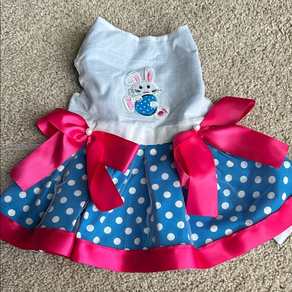 Custom-made Easter dress for your fur baby